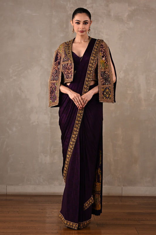 Maharani Heritage Drape Saree Set