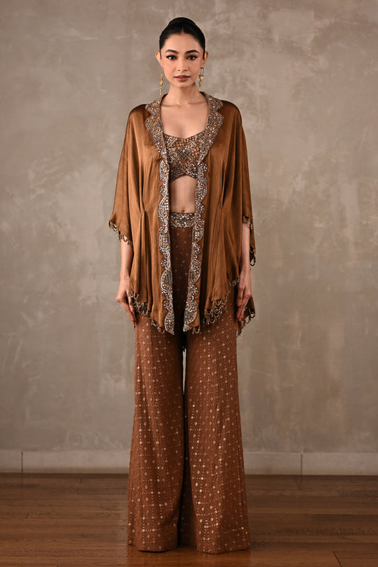 Scalloped Cape Co-ord Set