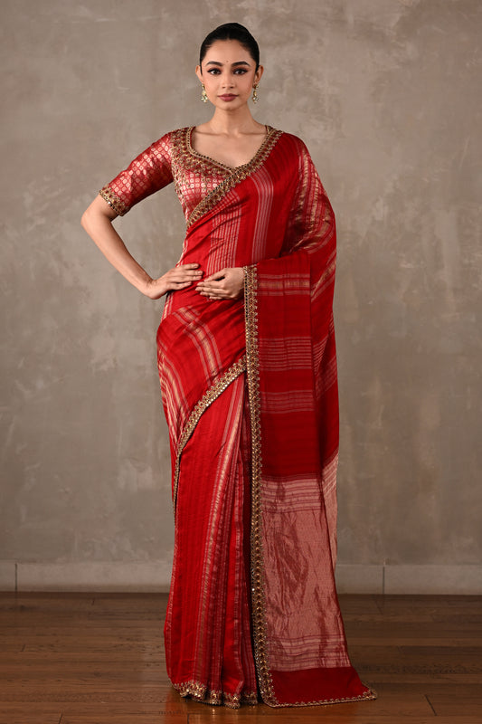 Banarasi Silk Saree Set