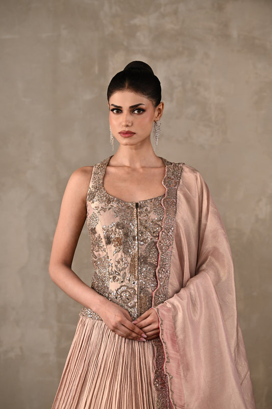 Elysian Tissue Lehenga Set