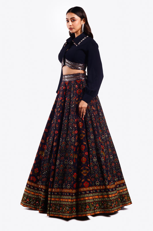 Garland Lehenga