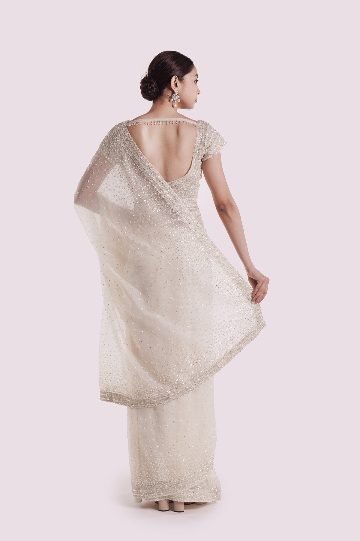 Gaudy Organza Saree