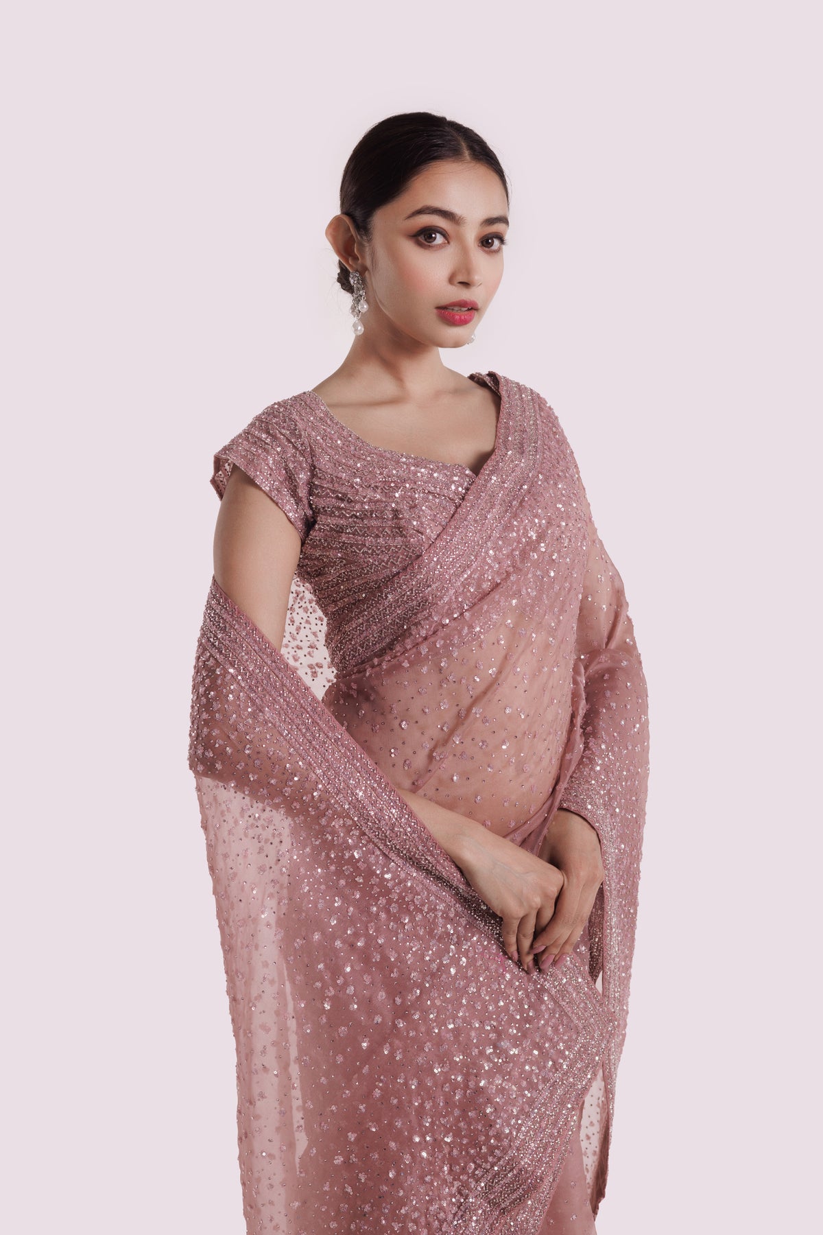 Gaudy Organza Saree
