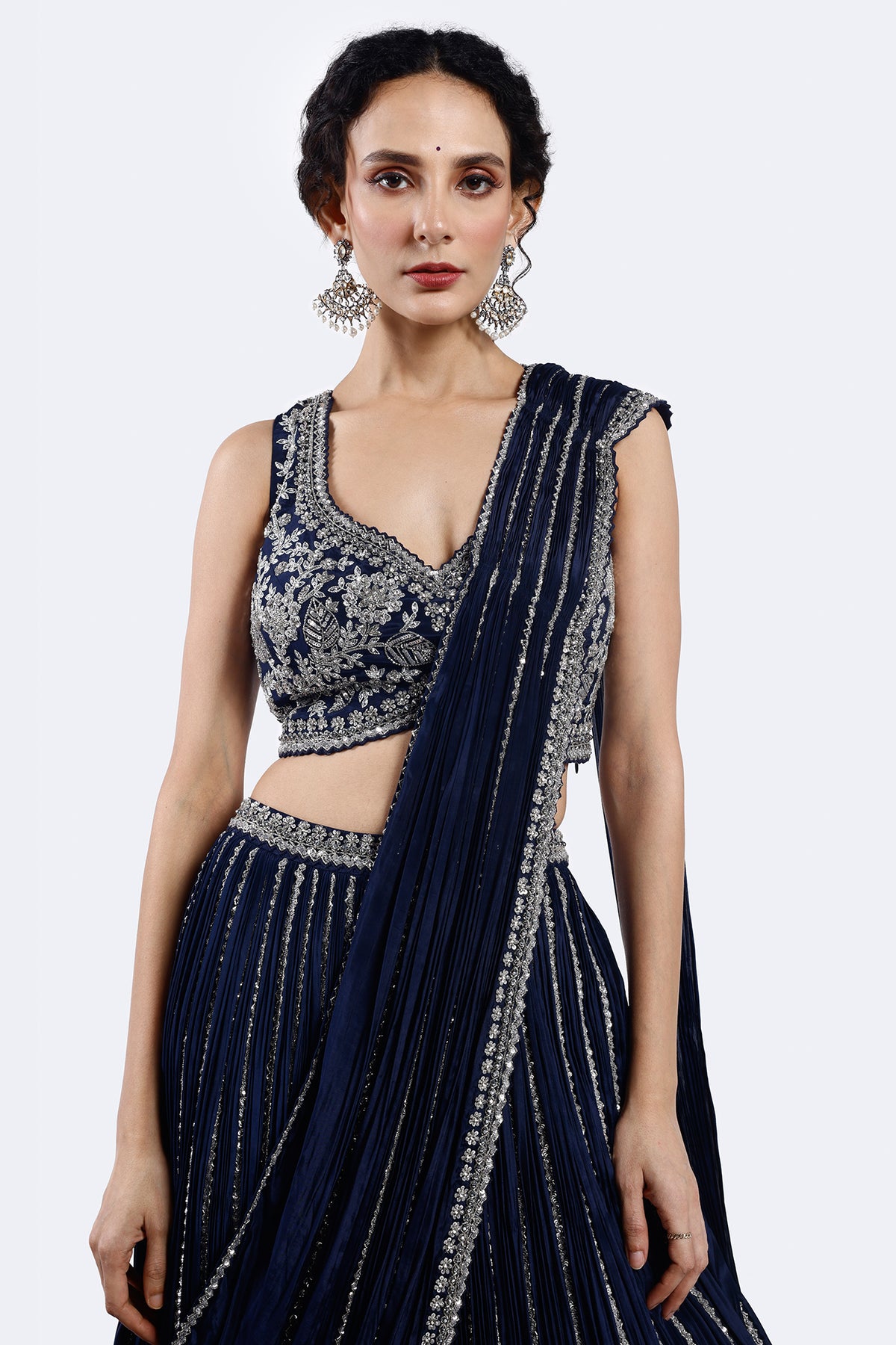 Floral Decked Lehenga