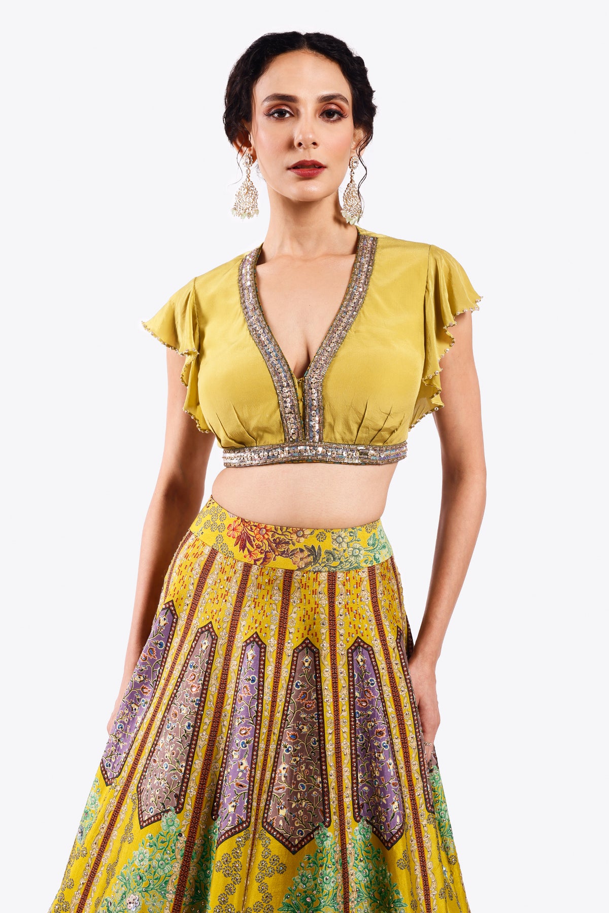 Mughal Floral Lehenga