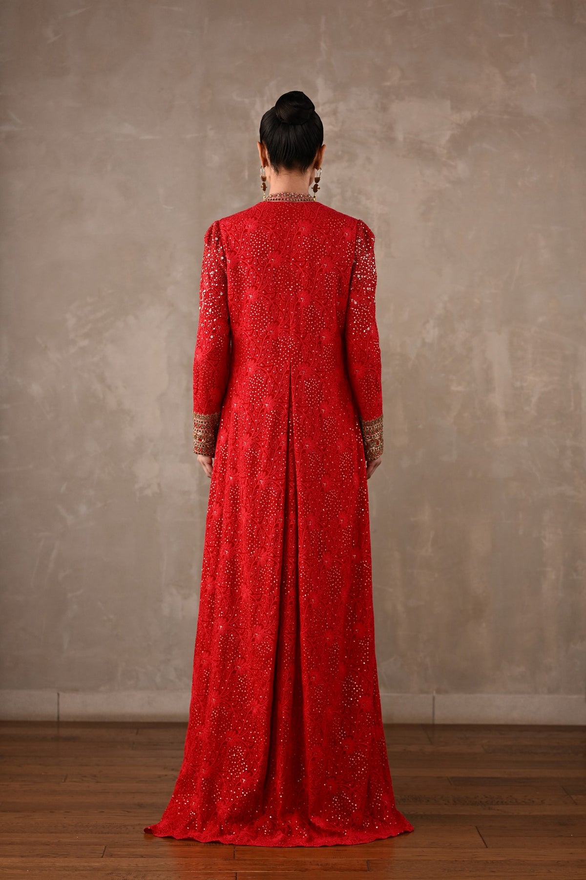 Chikankari Front-Slit Tunic Set