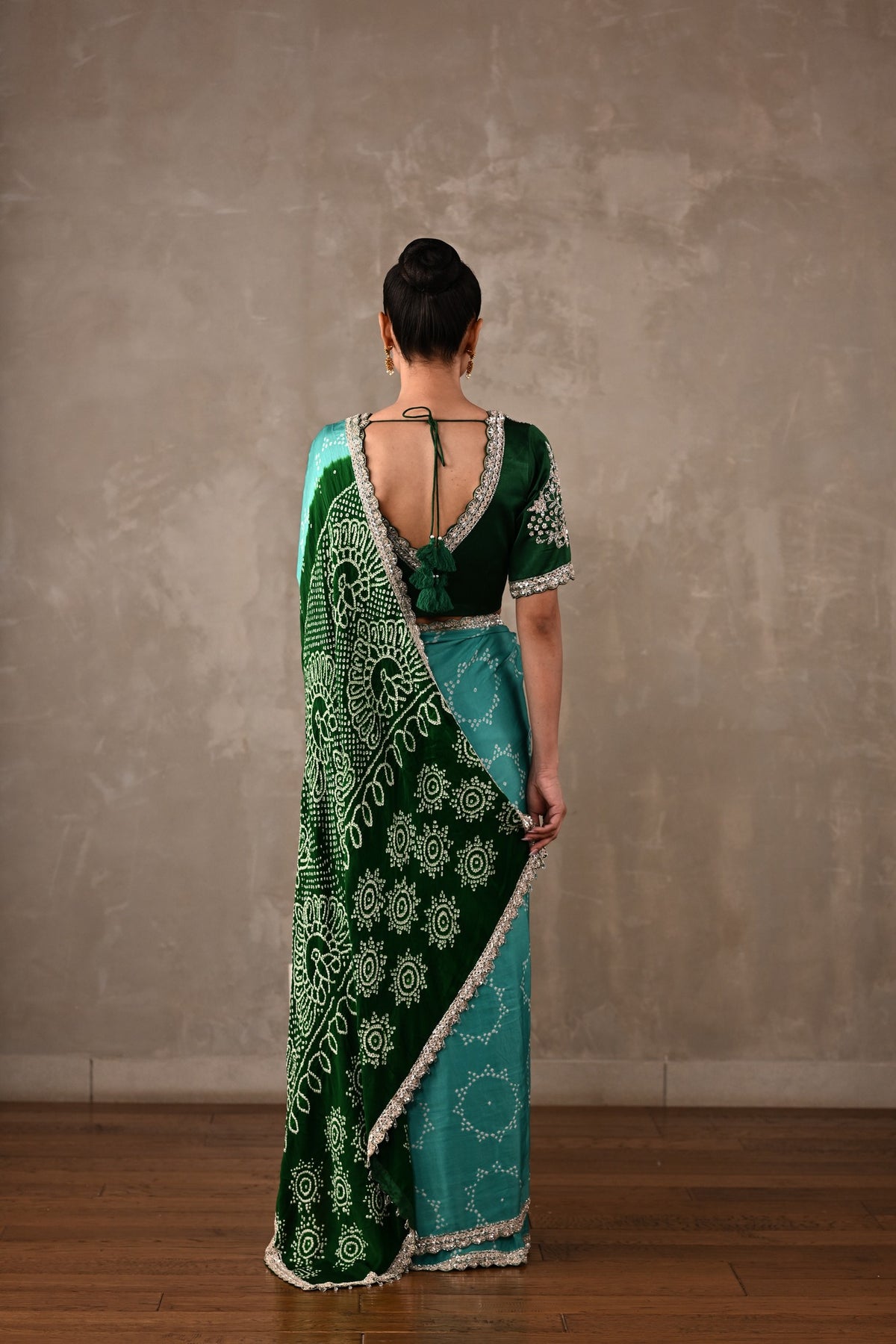 Bandhani Saree Set