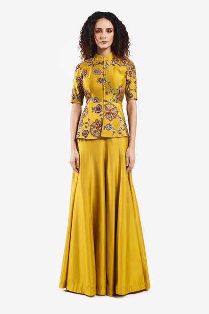 Venus Silk Soft Peplum Co-Ord Set