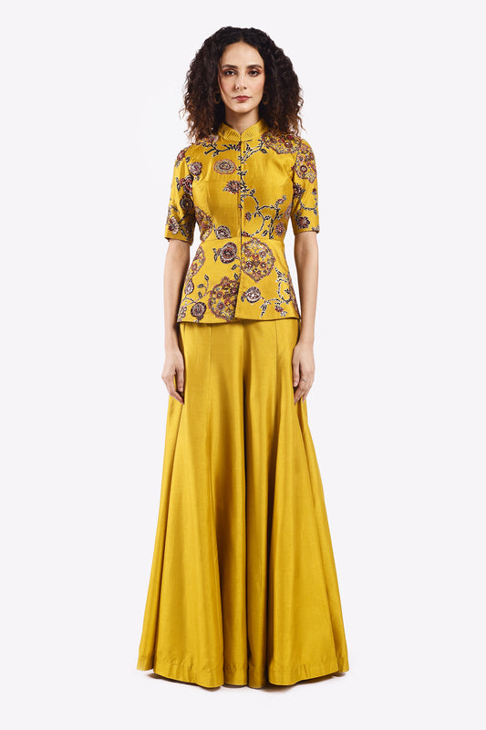 Venus Silk Soft Peplum Co-Ord Set