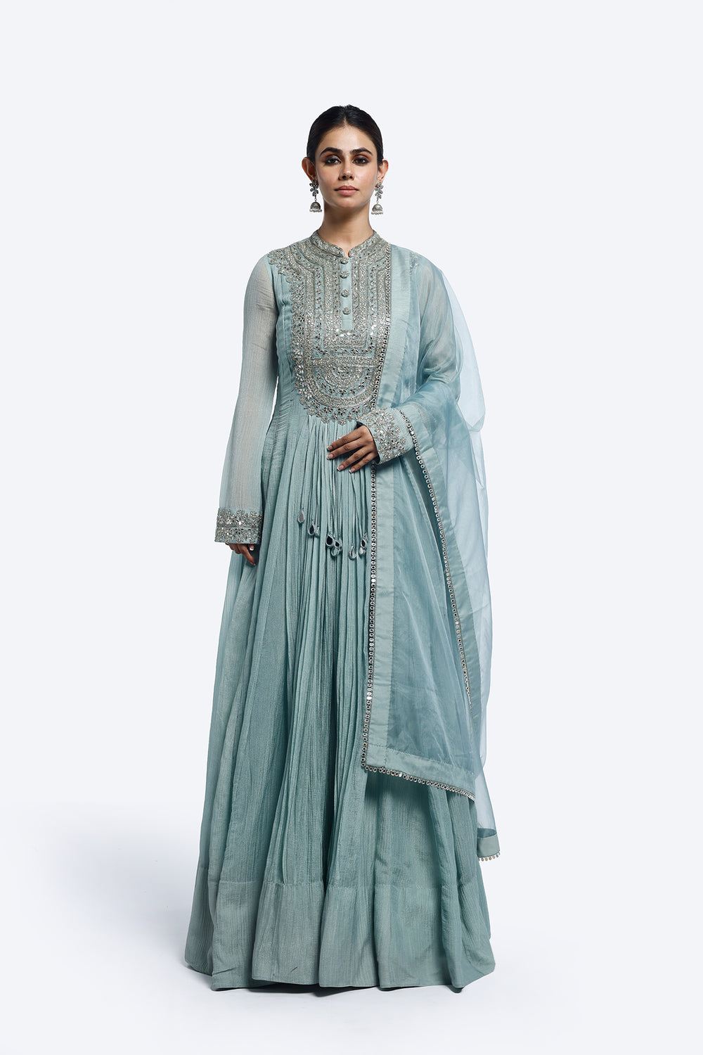 Floral Mirror Suit Set