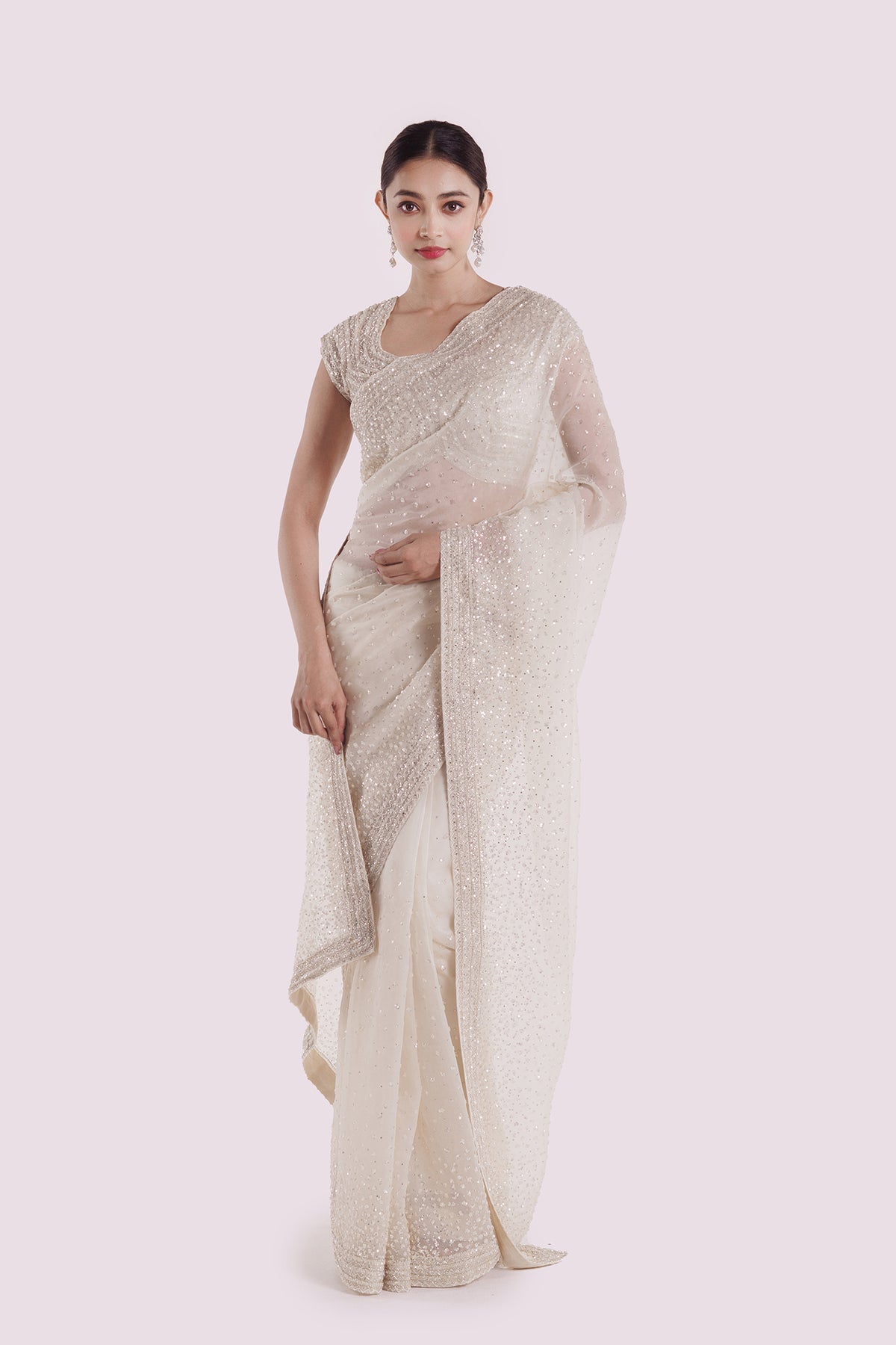 Gaudy Organza Saree