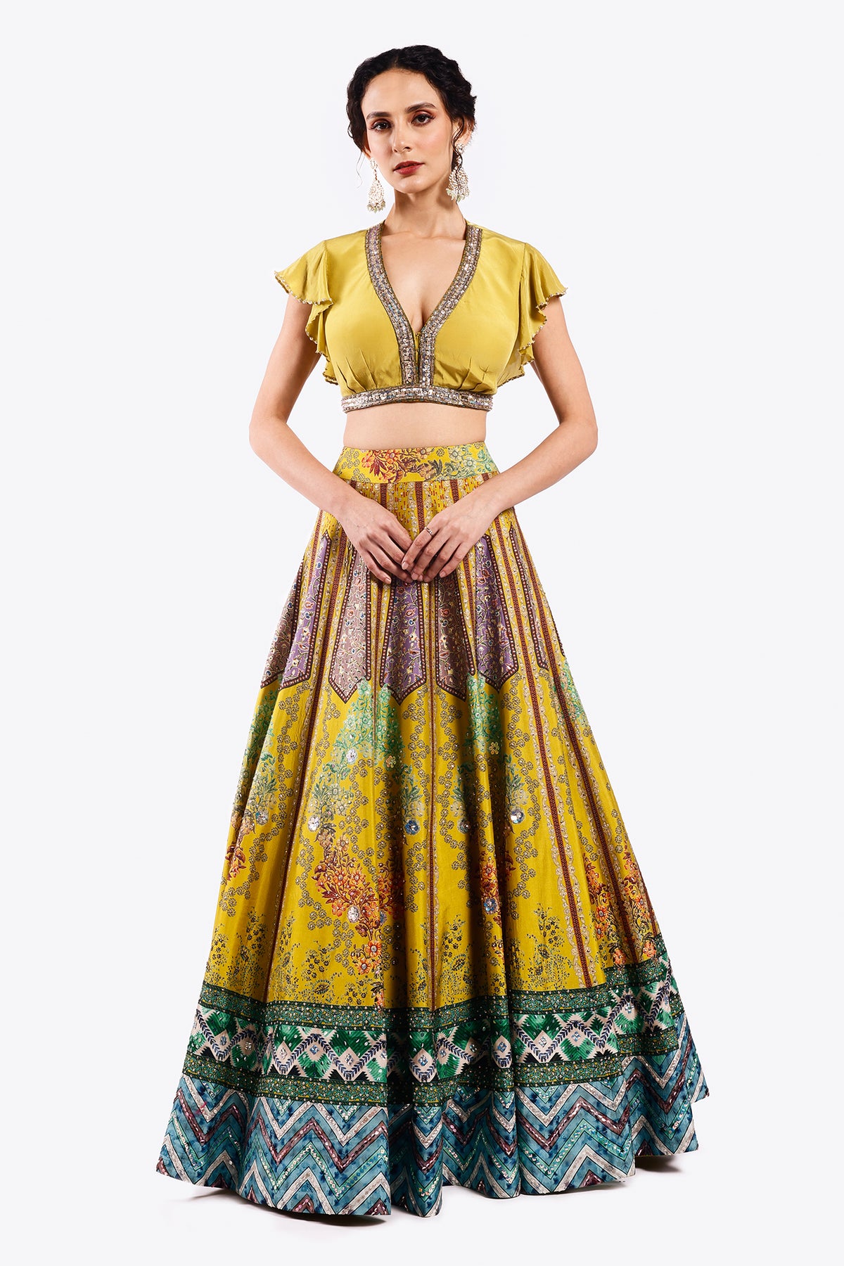 Mughal Floral Lehenga