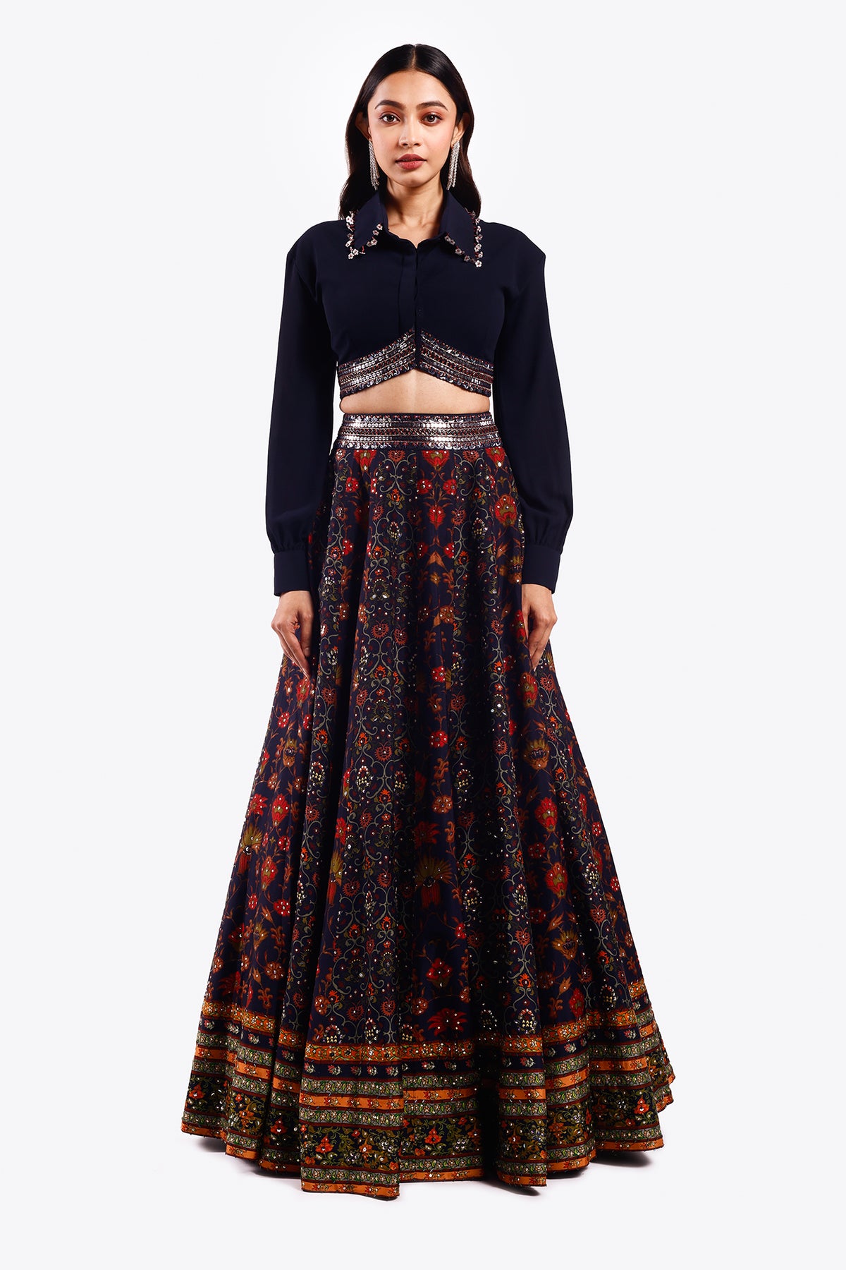 Garland Lehenga