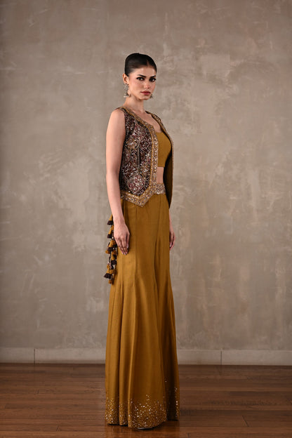 Embellished Silk Co-Ord Set
