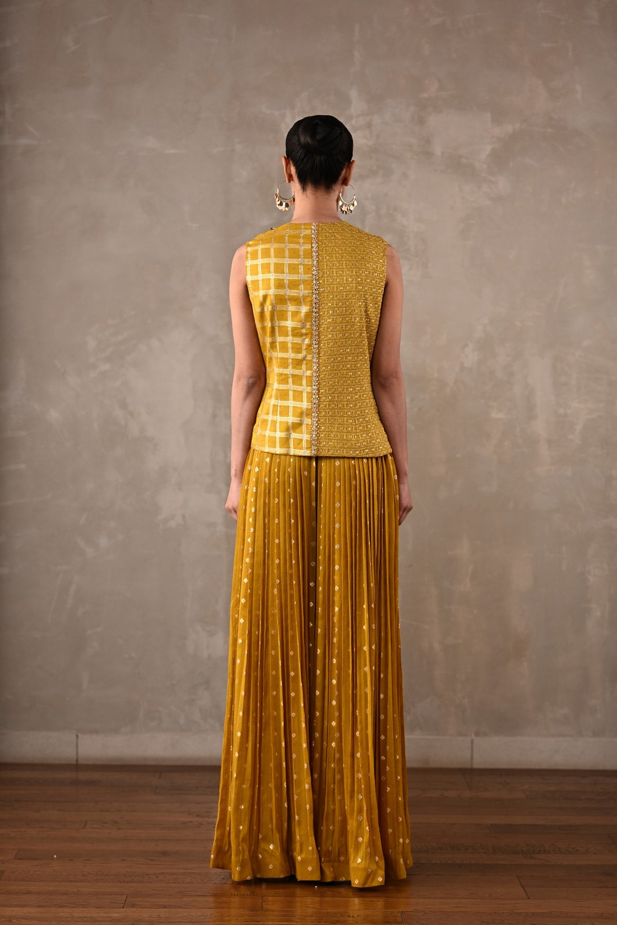 Embellished Tissue Silk Co-Ord Set