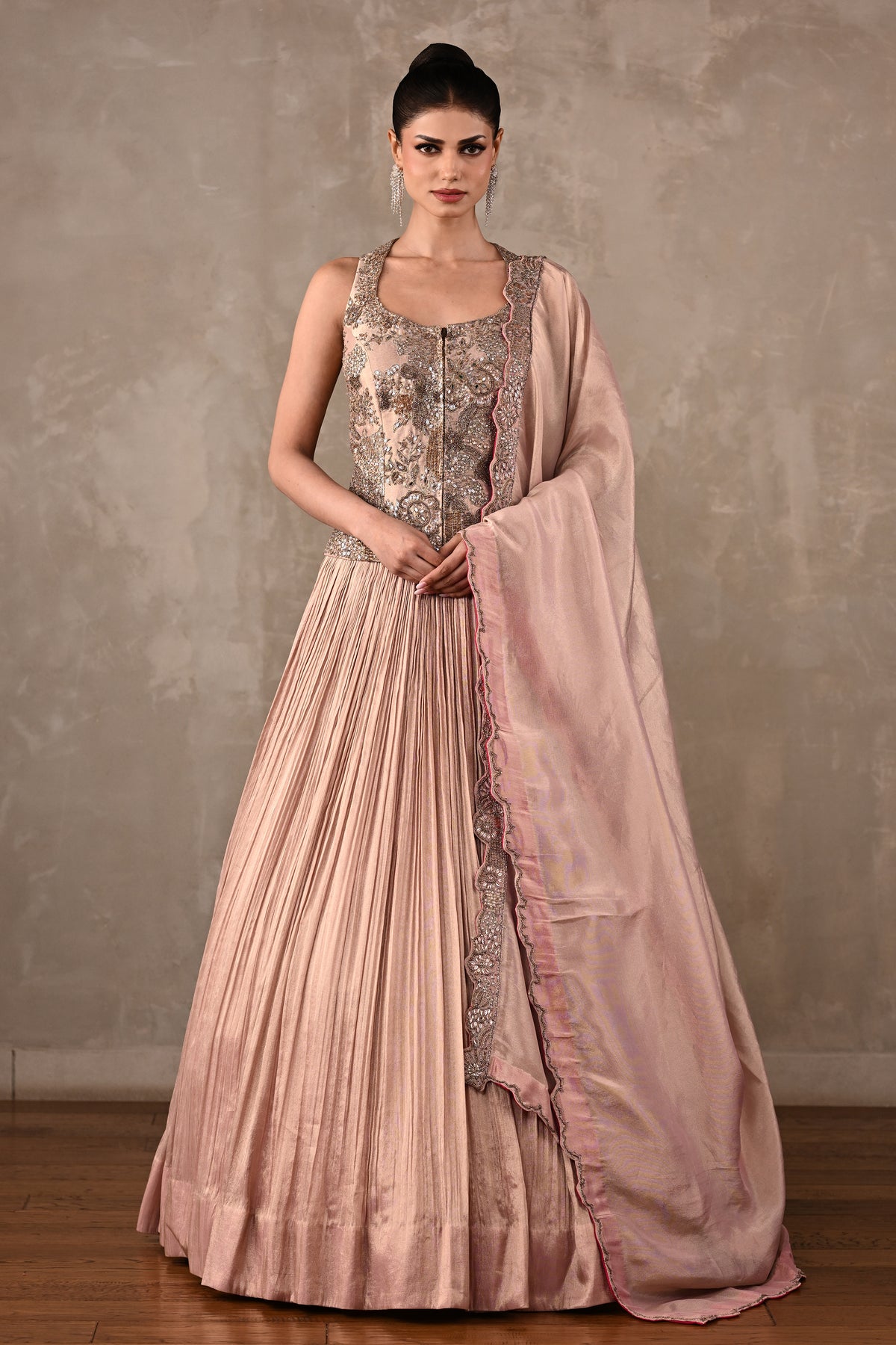 Elysian Tissue Lehenga Set
