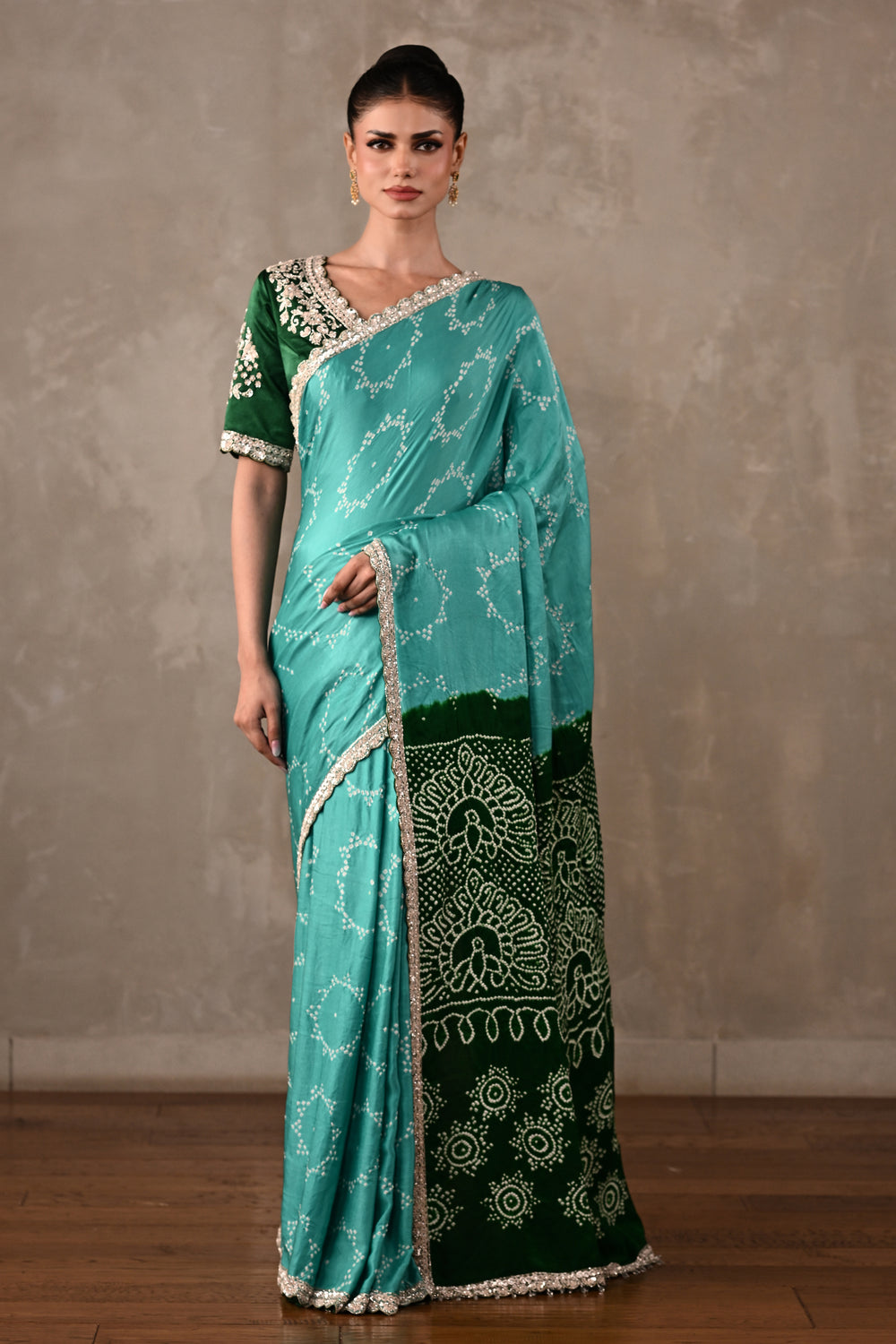 Bandhani Saree Set