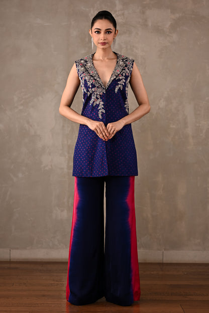 Bandhani Embroidered Co-ord Set