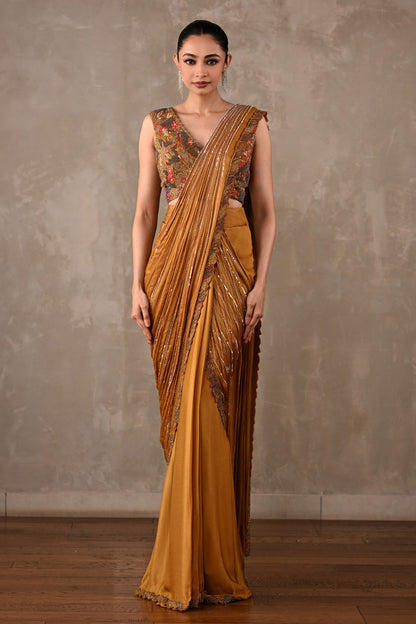 Aurora Drape Saree Set