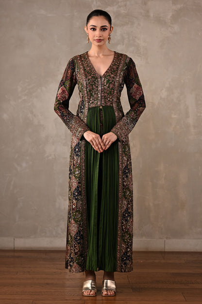 Patchwork-Inspired Embroidered Co-ord Set