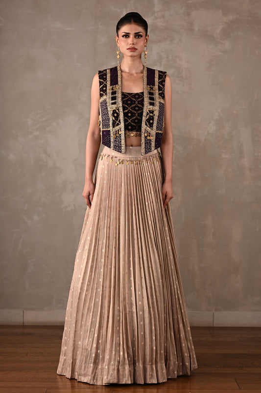 Banarasi Patchwork Lehenga Set
