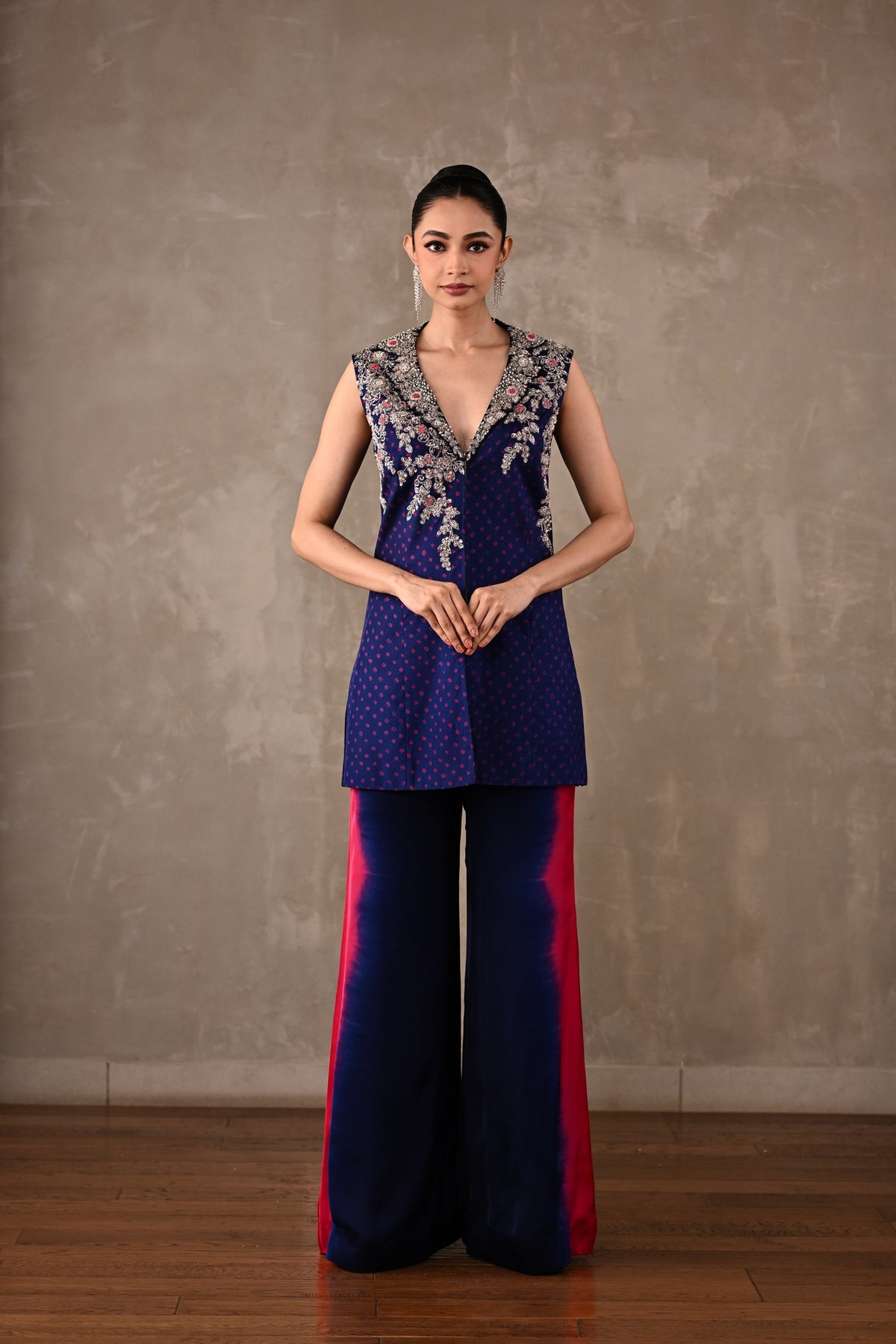 Bandhani Embroidered Co-ord Set