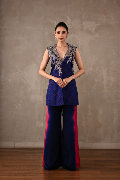 Bandhani Embroidered Co-ord Set