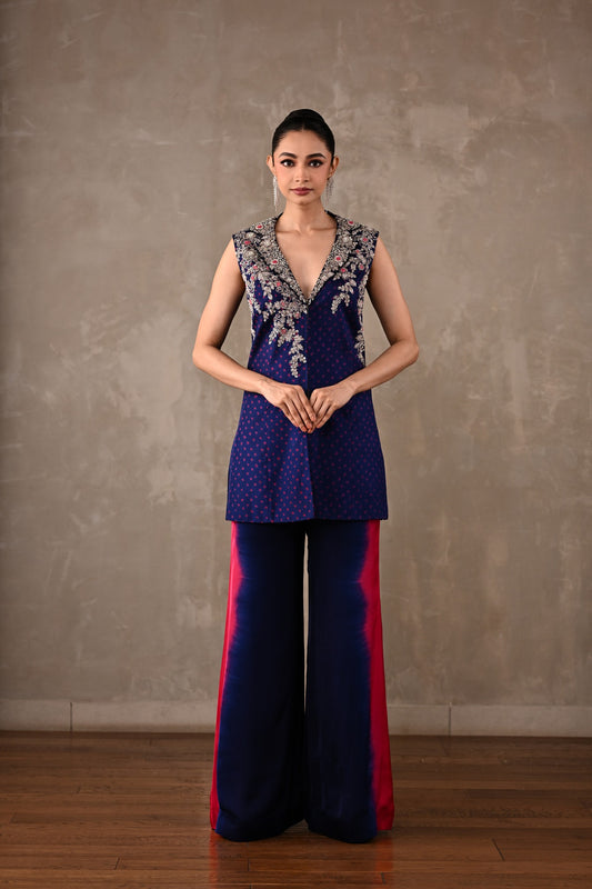Bandhani Embroidered Co-ord Set