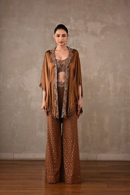 Scalloped Cape Co-ord Set