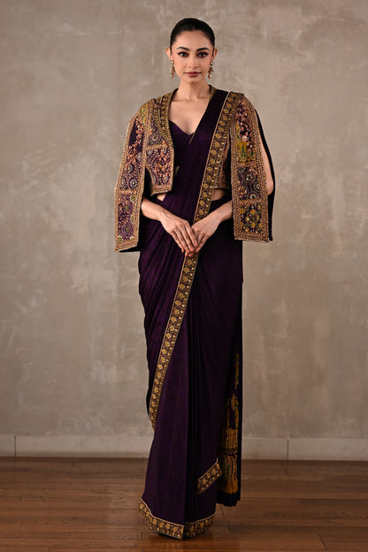 Maharani Heritage Drape Saree Set
