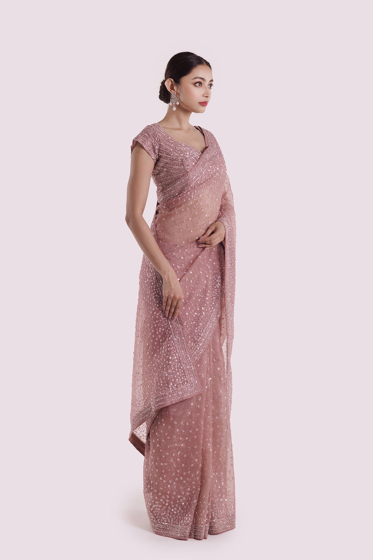 Gaudy Organza Saree