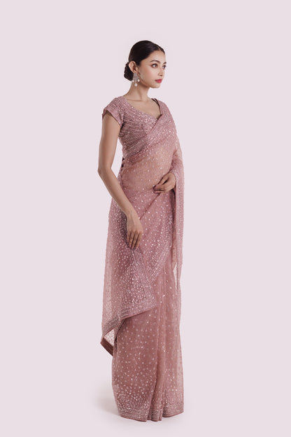 Gaudy Organza Saree