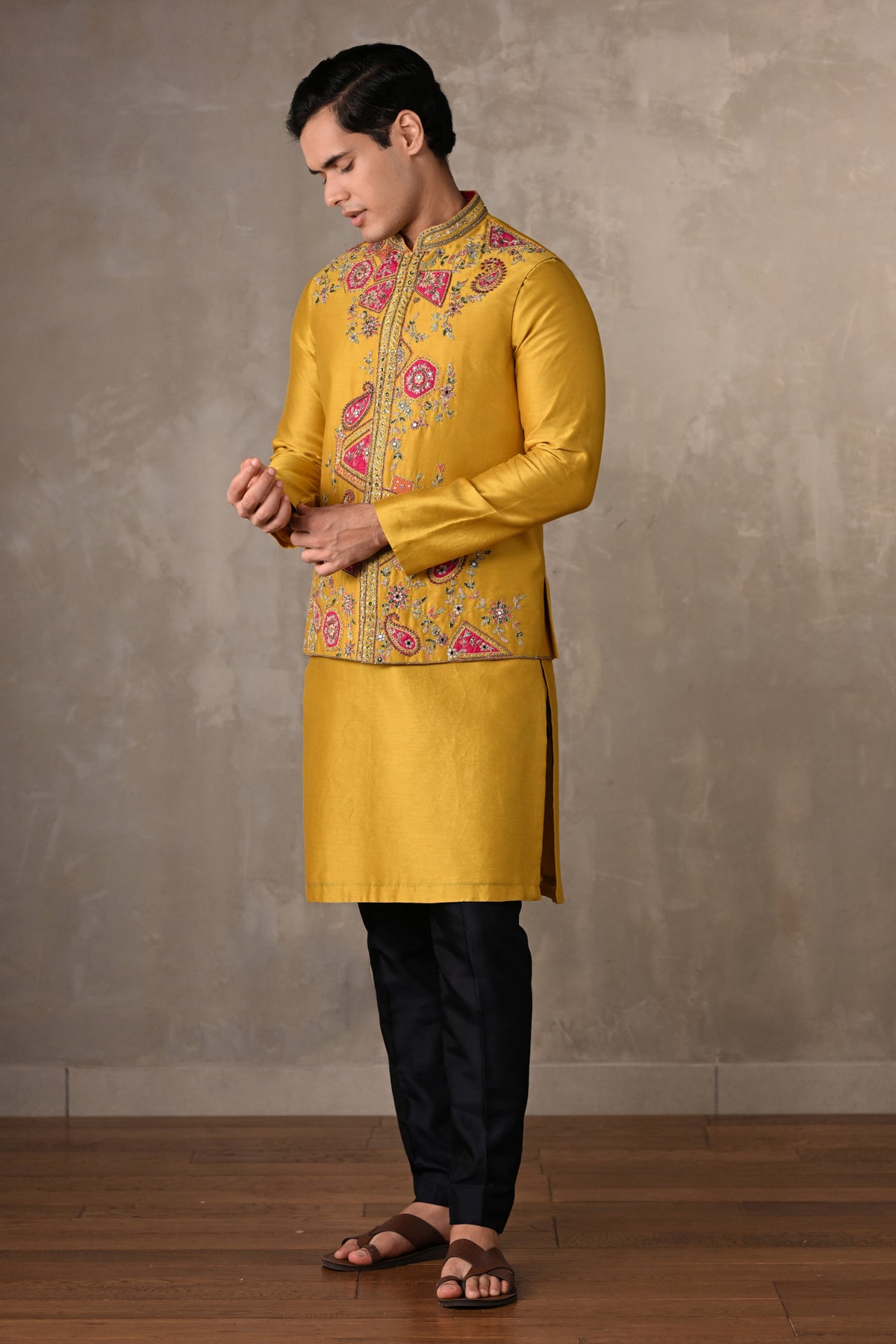 Radiant Mustard Bundi Set