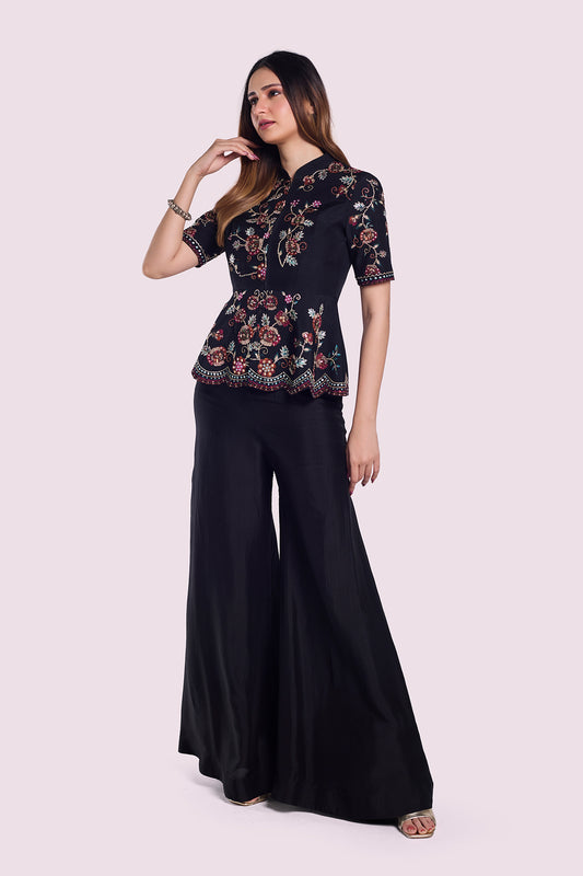 Swarovski encrusted Silk Co-ord