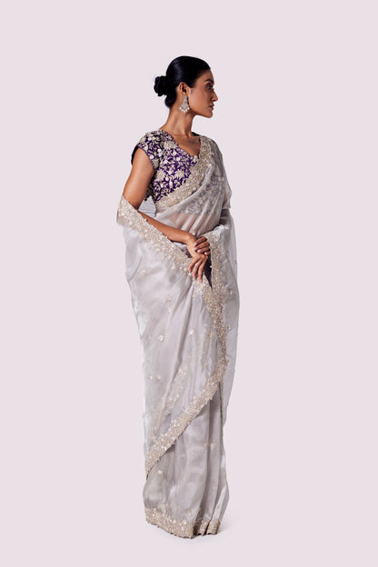 Tikki Organza Saree