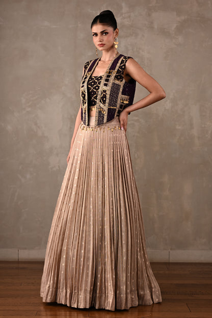 Banarasi Patchwork Lehenga Set
