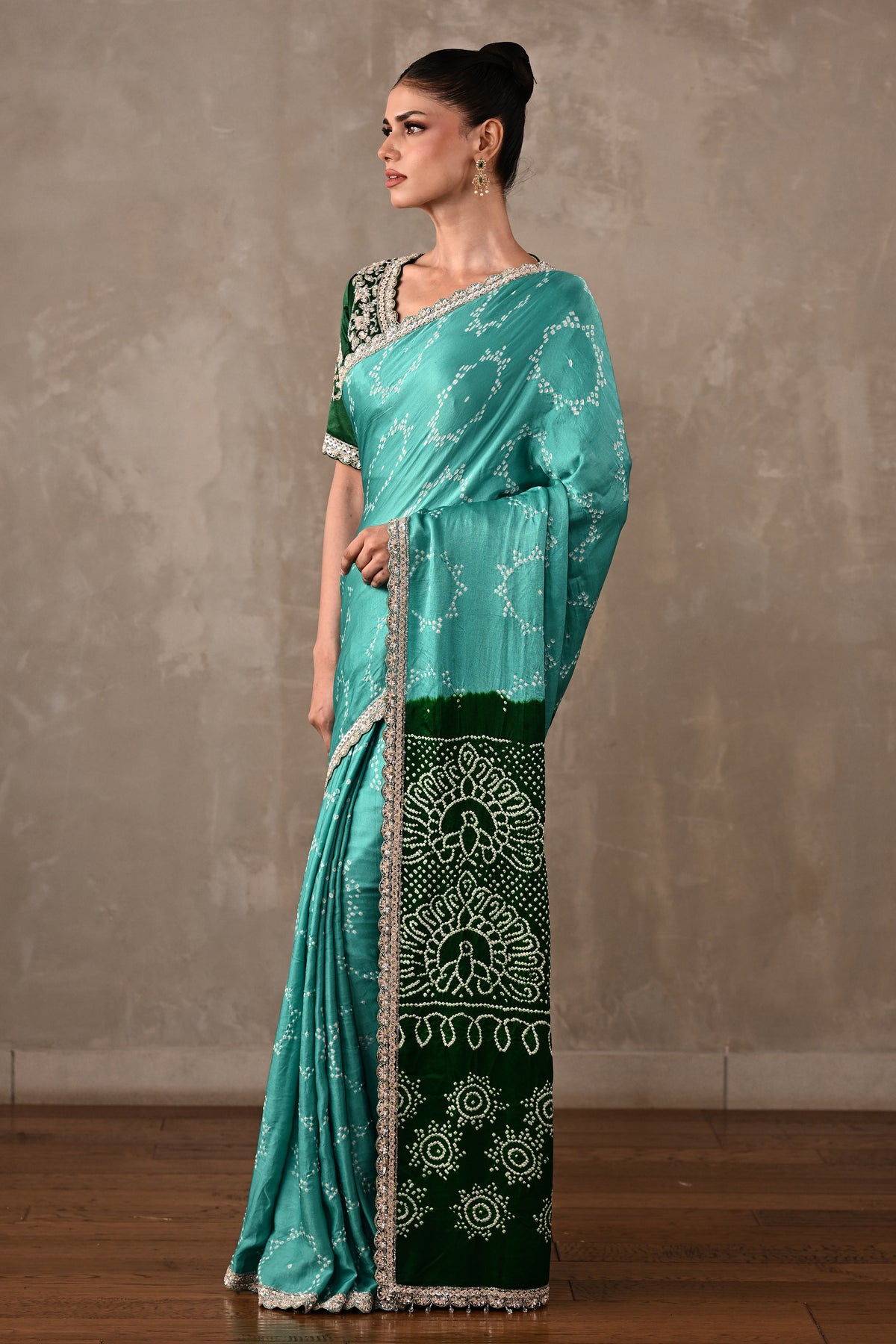 Bandhani Saree Set