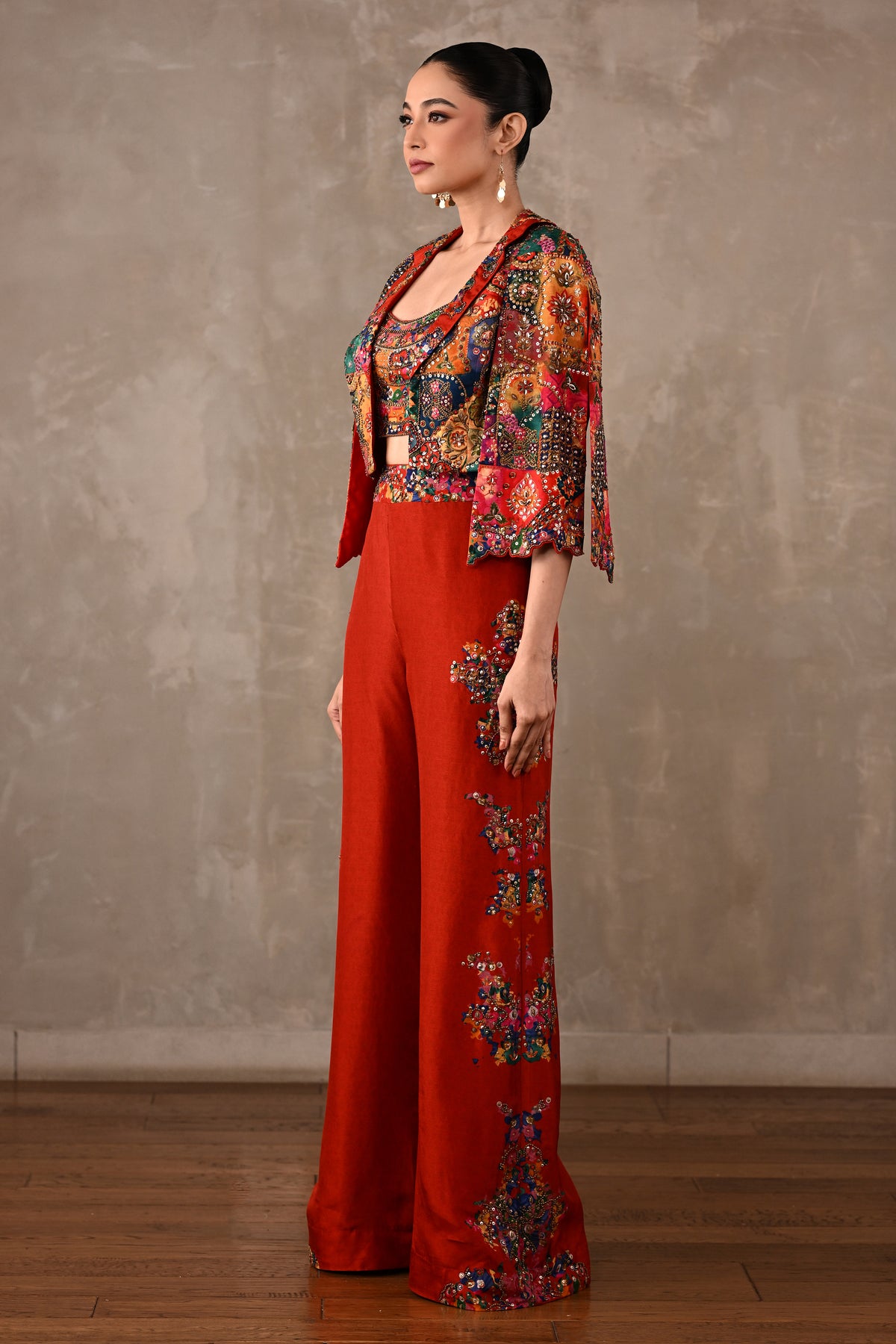 Carnival Cropped Jacket Co-ord Set
