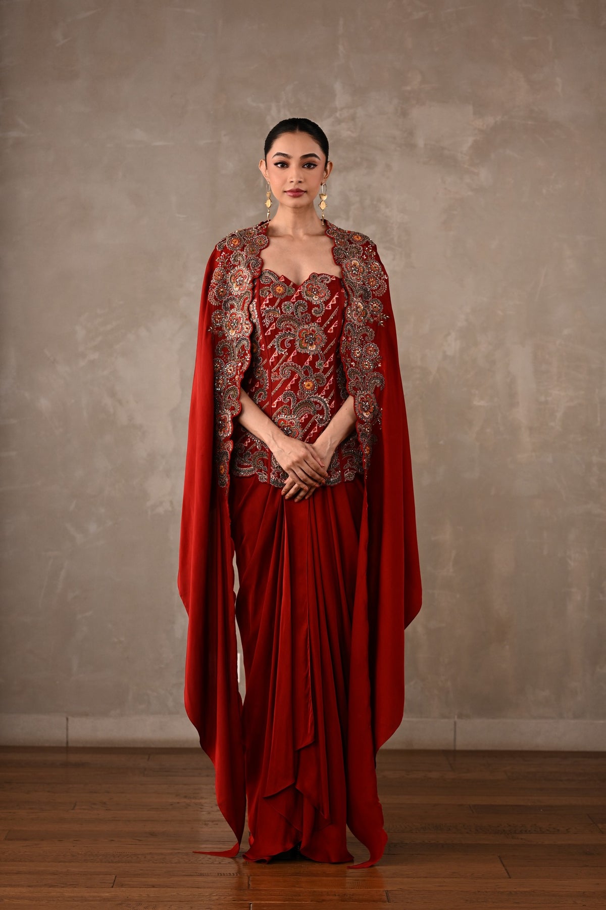Zardosi Corset Skirt Ensemble