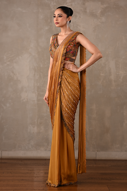 Aurora Drape Saree Set