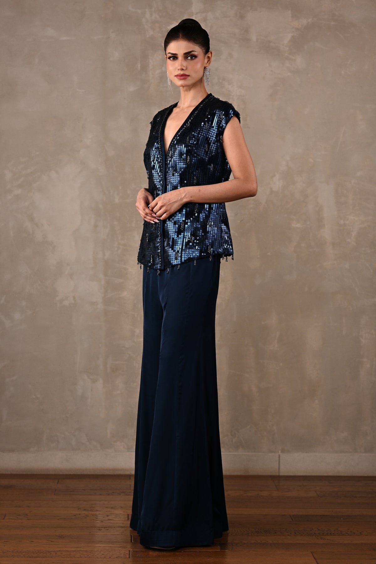 Embellished Georgette Co-ord Set