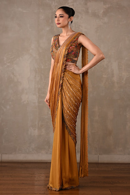 Aurora Drape Saree Set