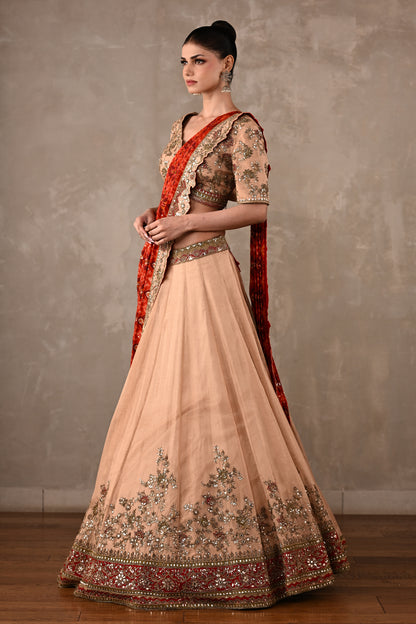 Heritage Silk Lehenga Set
