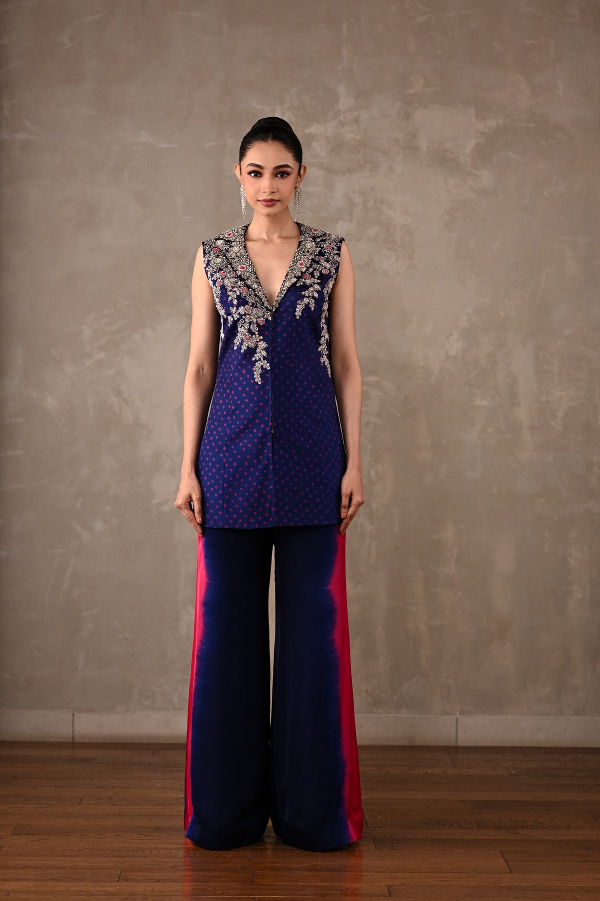 Bandhani Embroidered Co-ord Set