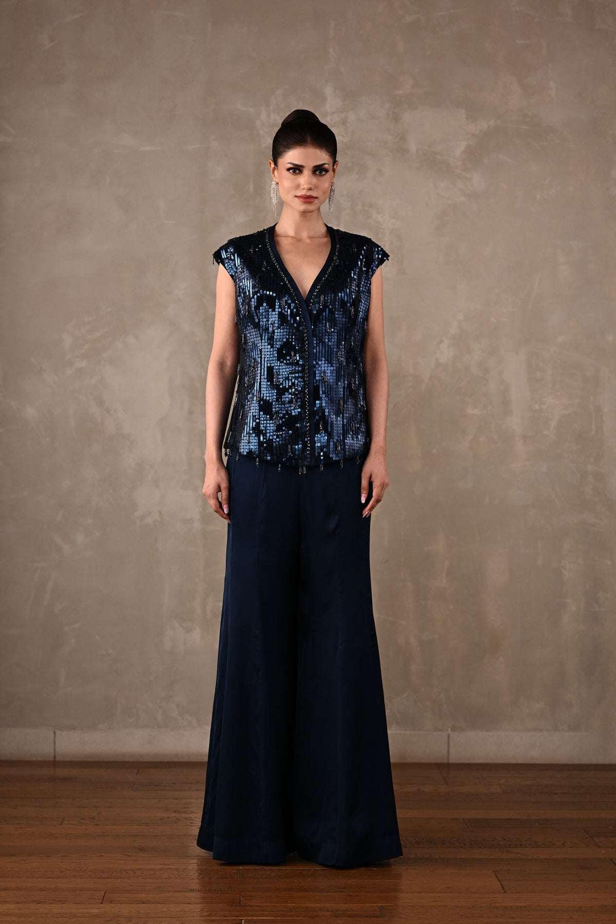 Embellished Georgette Co-ord Set
