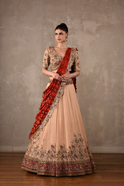 Heritage Silk Lehenga Set