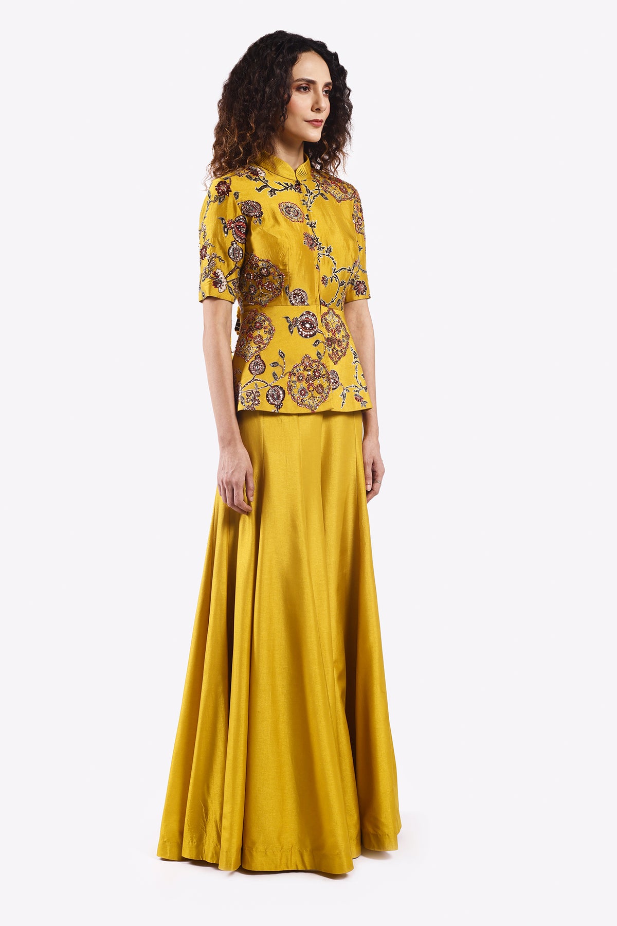Venus Silk Soft Peplum Co-Ord Set