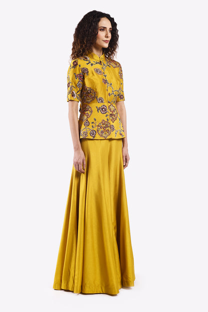 Venus Silk Soft Peplum Co-Ord Set