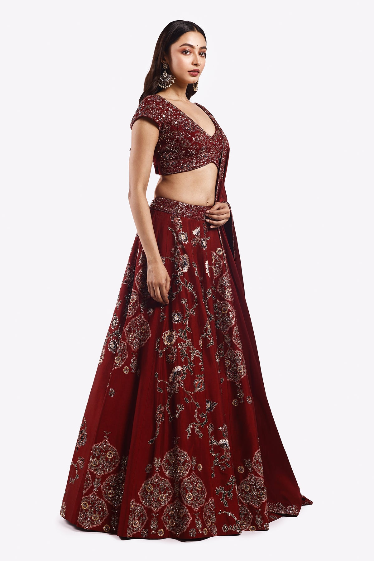 Nebula Zari Lehenga