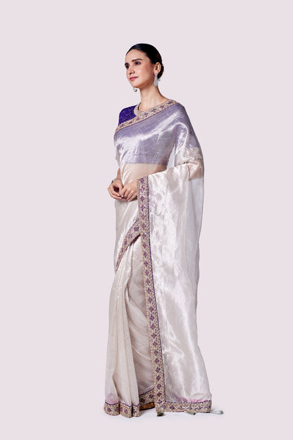 Zari Tissue saree